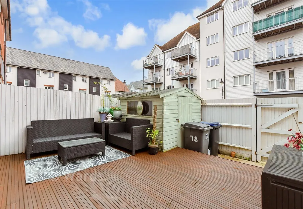 Rear Garden - Westwood Drive, Canterbury, Kent - Wards of Kent