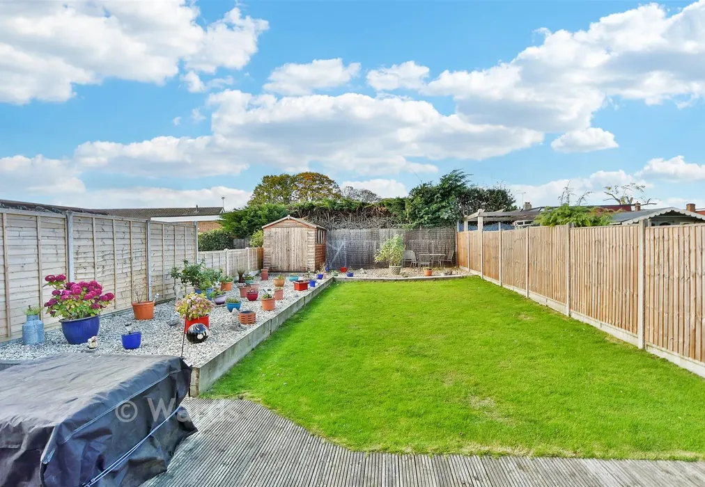 Rear Garden - St. Margaret's Drive, Wigmore, Gillingham, Kent - Wards of Kent