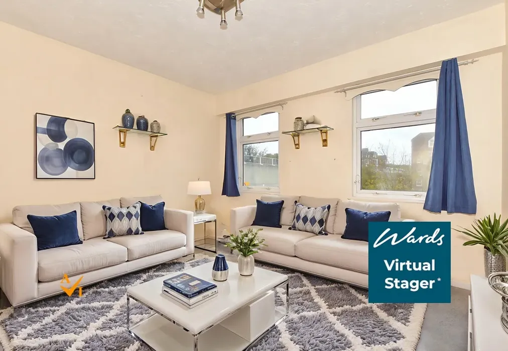 Lounge (Modern style) - Radnor Bridge Road, Folkestone, Kent - Wards of Kent