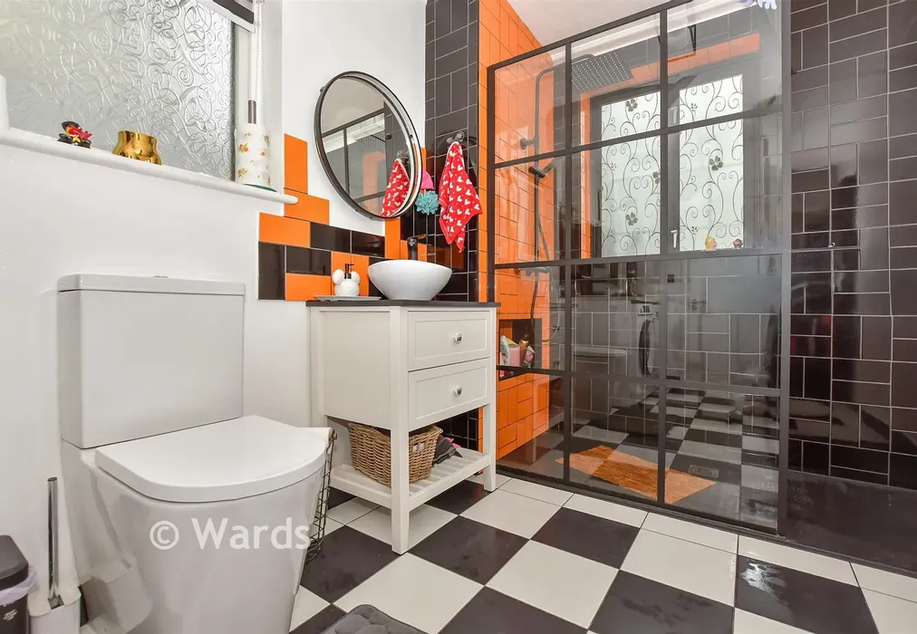 Downstairs Shower Room - Castle Way, Leybourne, Kent - Wards of Kent