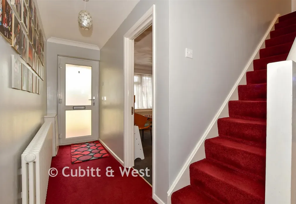 Hallway - Fairlight Avenue, Telscombe Cliffs, East Sussex - Wards of Kent