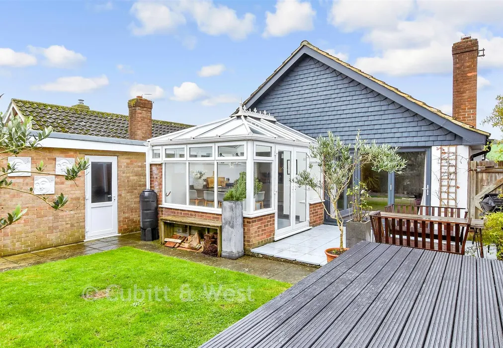 Rear Elevation - Pitt Gardens, Woodingdean, Brighton, East Sussex - Wards of Kent