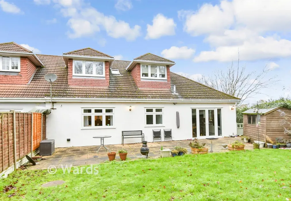 Rear Elevation - Bennetts Avenue, West Kingsdown, Sevenoaks, Kent - Wards of Kent