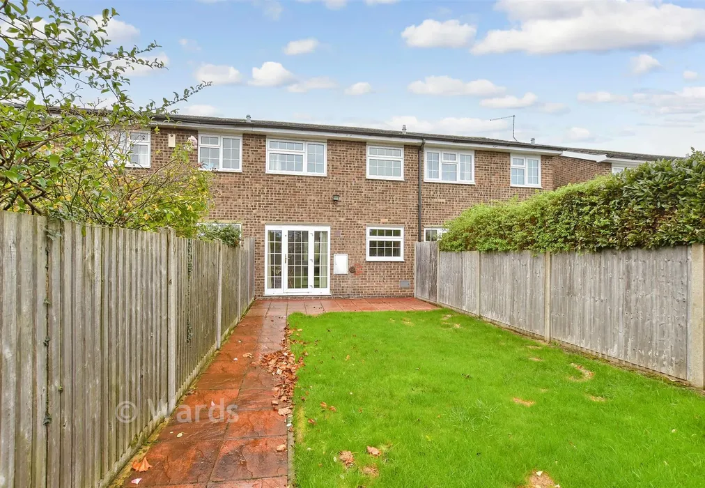 Rear Garden - Liverpool Road, Walmer, Deal, Kent - Wards of Kent