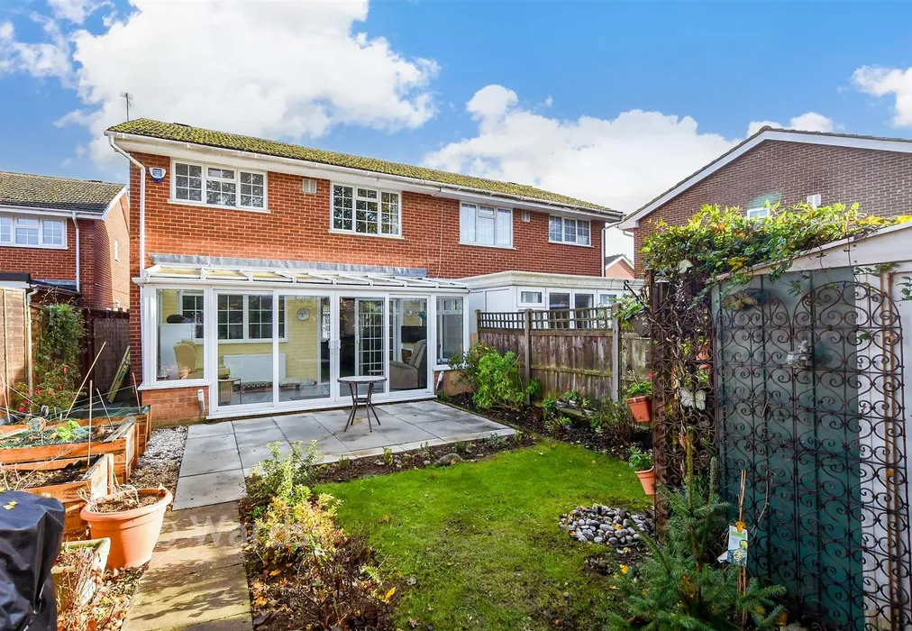 Rear Elevation - Cherry Orchard, Ditton, Aylesford, Kent - Wards of Kent