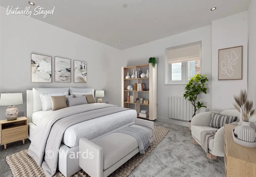 Bedroom 1 - Millers Hill, The Bread Factory, Ramsgate, Kent - Wards of Kent