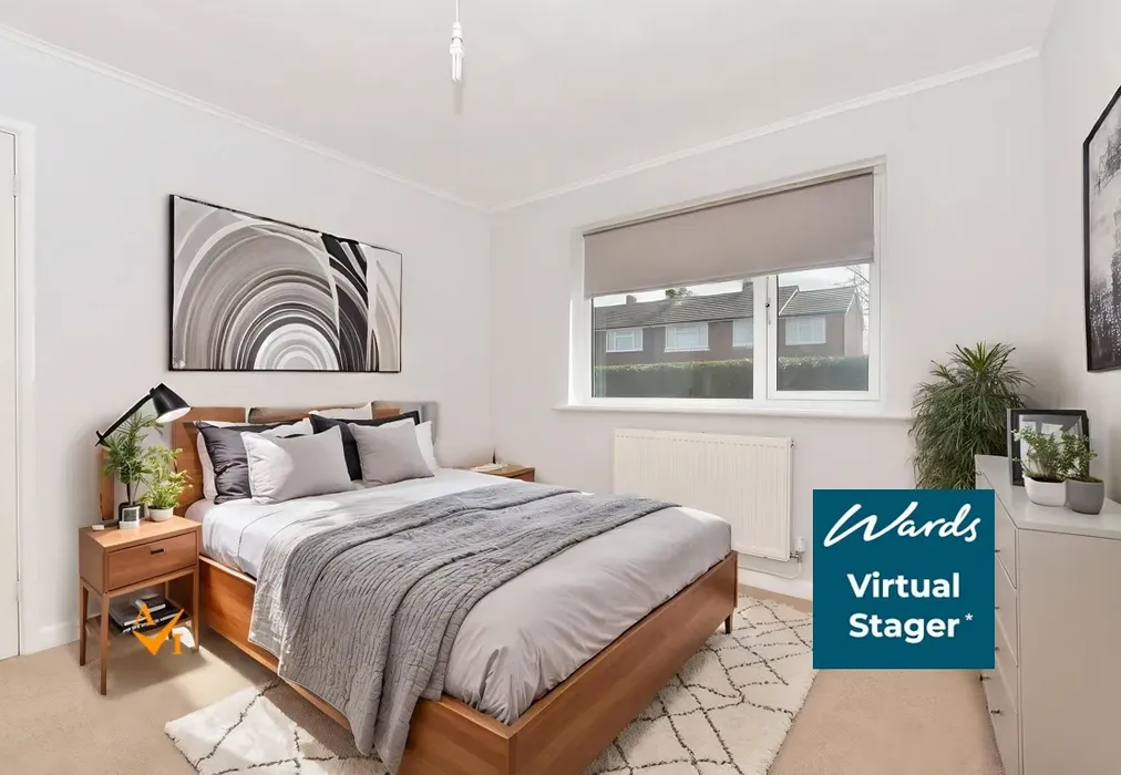 Bedroom 2 (Nordic style) - Rushford Close, Headcorn, Ashford, Kent - Wards of Kent