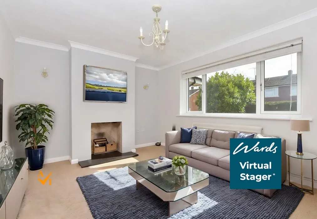 Lounge (Contemporary style) - Rushford Close, Headcorn, Ashford, Kent - Wards of Kent