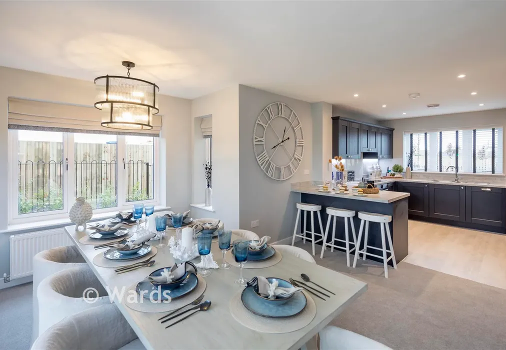 Kitchen Diner Show Home - Meadowbridge, Herne Bay, Kent - Wards of Kent