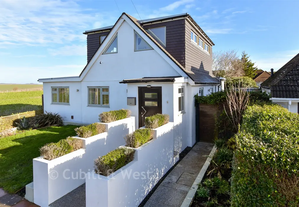 Front External - Downsview Avenue, Woodingdean, Brighton, East Sussex - Wards of Kent