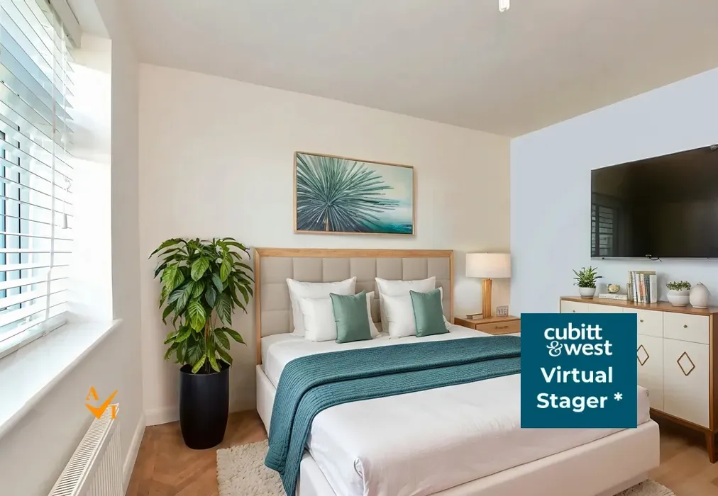 Bedroom 3 (Contemporary style) - Downsview Avenue, Woodingdean, Brighton, East Sussex - Wards of Kent