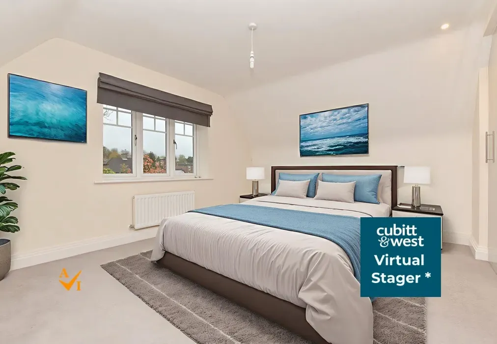 Bedroom 1 (Contemporary style) - Nower Close, Epsom, Surrey - Wards of Kent