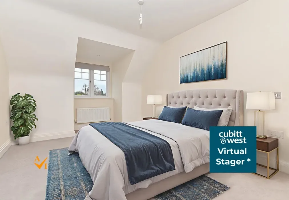 Bedroom 2 (Contemporary style) - Nower Close, Epsom, Surrey - Wards of Kent