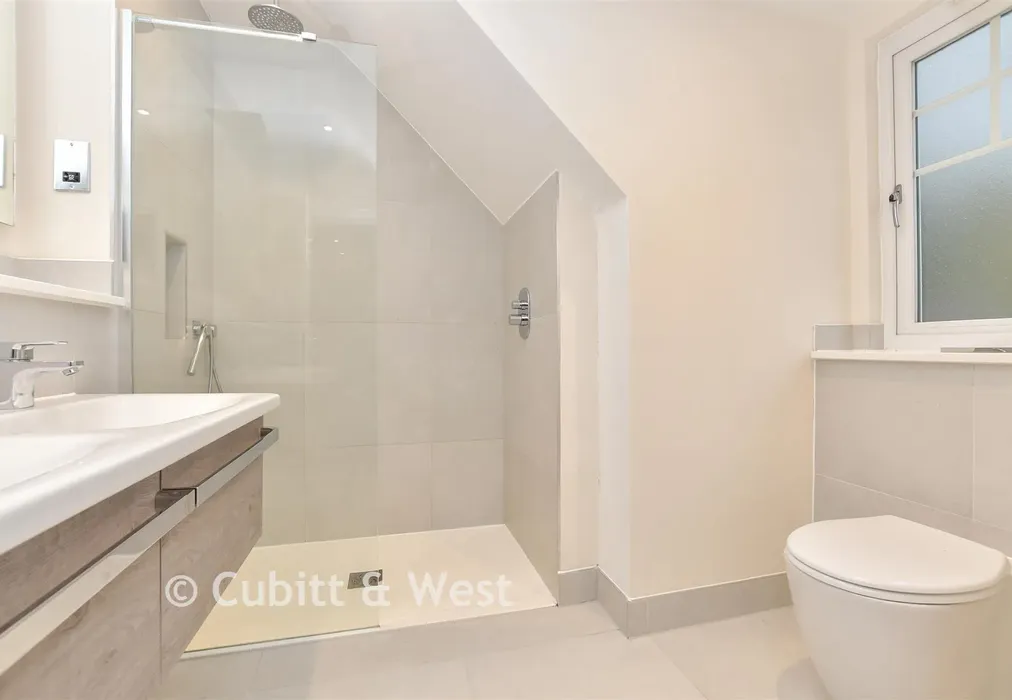 En-Suite Shower Room - Nower Close, Epsom, Surrey - Wards of Kent