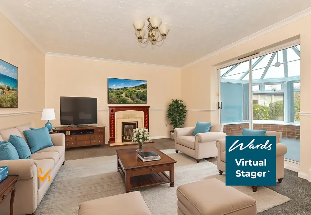 Lounge (Contemporary style) - Maydowns Road, Chestfield, Whitstable, Kent - Wards of Kent