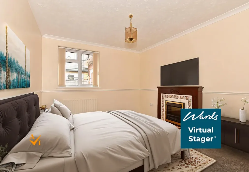 Bedroom 2 (Contemporary style) - Maydowns Road, Chestfield, Whitstable, Kent - Wards of Kent