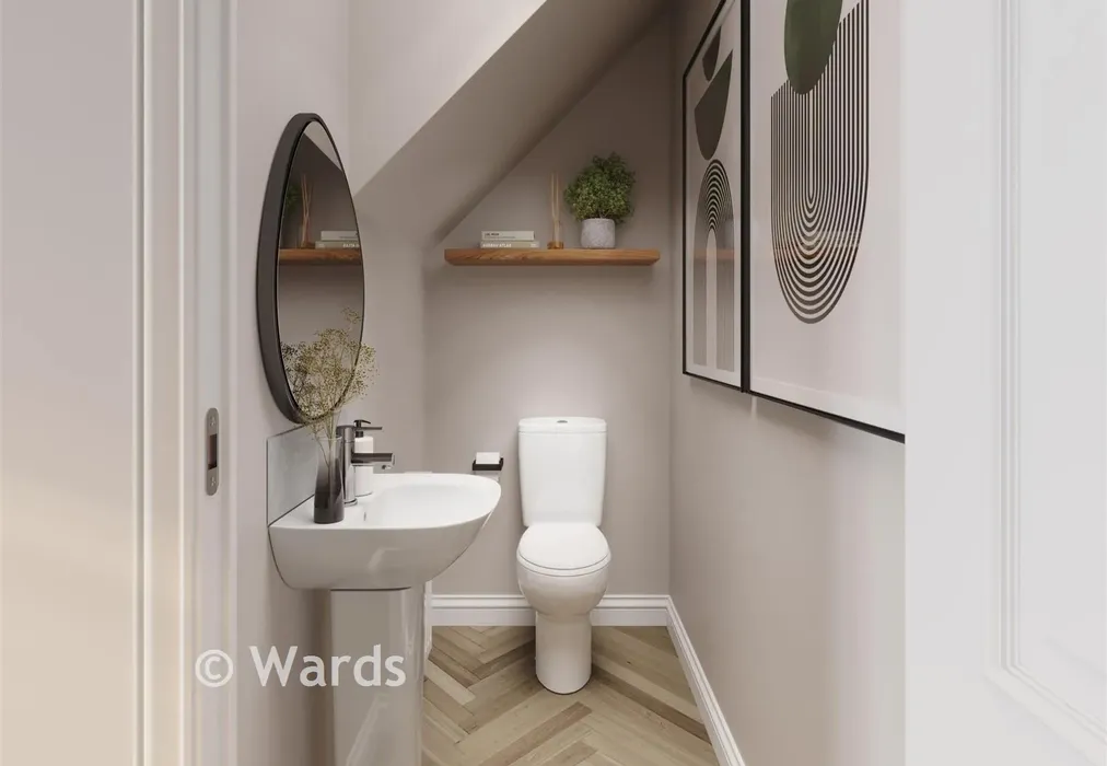Cloakroom CGI - Richmond Park, Whitfield, Dover, Kent - Wards of Kent