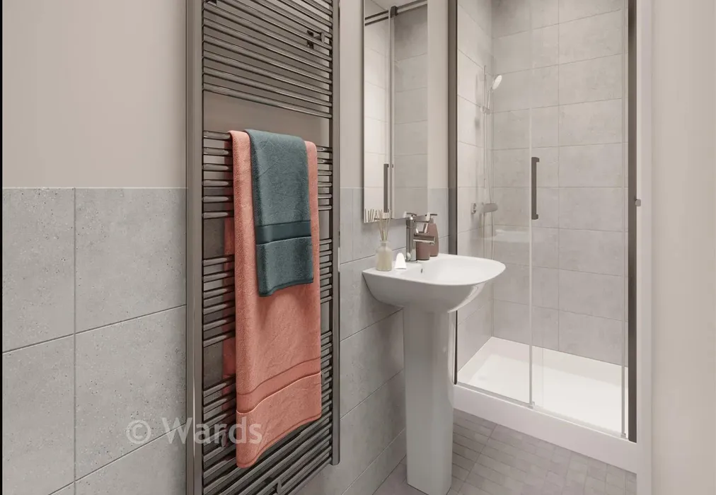 En-Suite Shower Room - Richmond Park, Whitfield, Dover, Kent - Wards of Kent