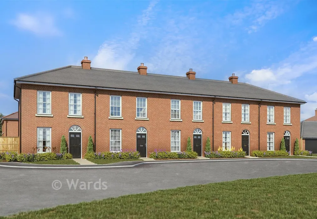 Front CGI - Richmond Park, Whitfield, Dover, Kent - Wards of Kent