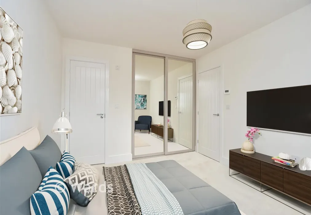 Example Bedroom - Scocles Road, Blake Gardens, Minster On Sea, Sheerness, Kent - Wards of Kent