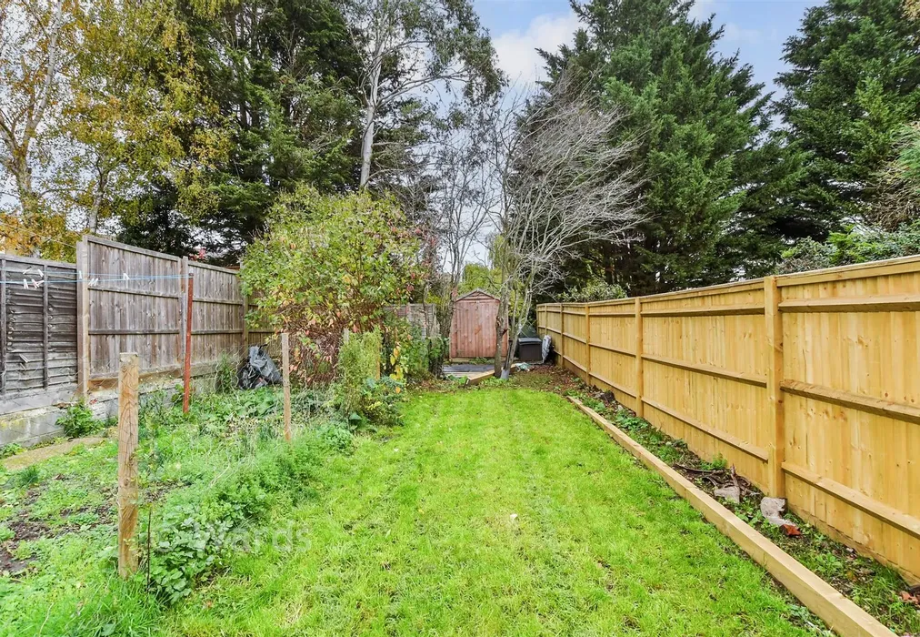 Rear Garden - Western Road, Maidstone, Kent - Wards of Kent