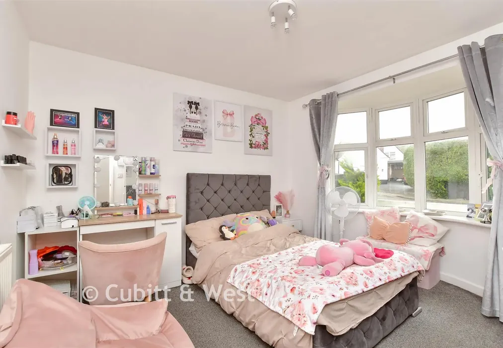 Bedroom 2 - Baywood Gardens, Woodingdean, Brighton, East Sussex - Wards of Kent
