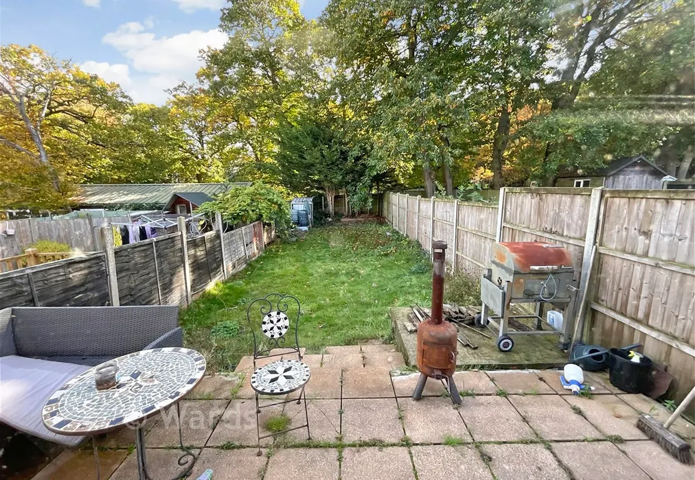 Rear Garden - Ballens Road, Lords Wood, Chatham, Kent - Wards of Kent