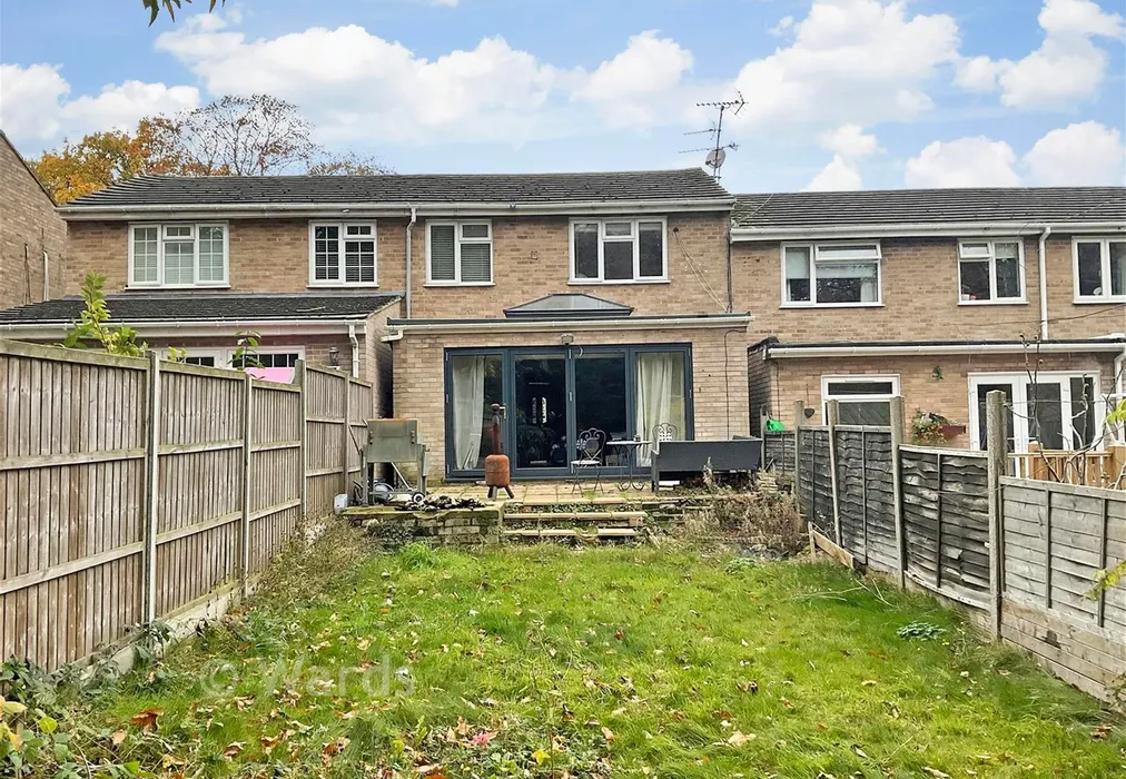 Rear Garden - Ballens Road, Lords Wood, Chatham, Kent - Wards of Kent