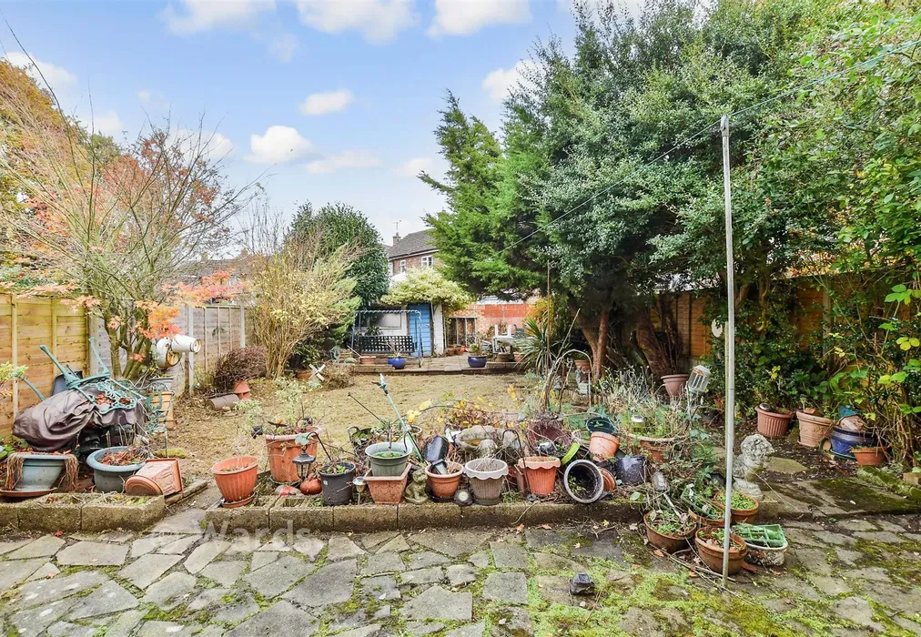 Rear Garden - Essex Road, Shepway, Maidstone, Kent - Wards of Kent