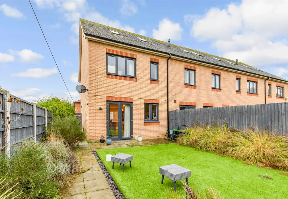 Rear Elevation - Candy Dene, Weldon Ebbsfleet Valley, Swanscombe, Kent - Wards of Kent