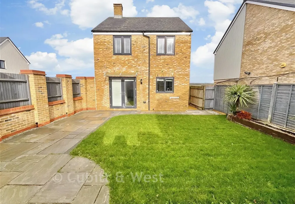 Rear Elevation - Neal Crescent, Littlehampton, West Sussex - Wards of Kent