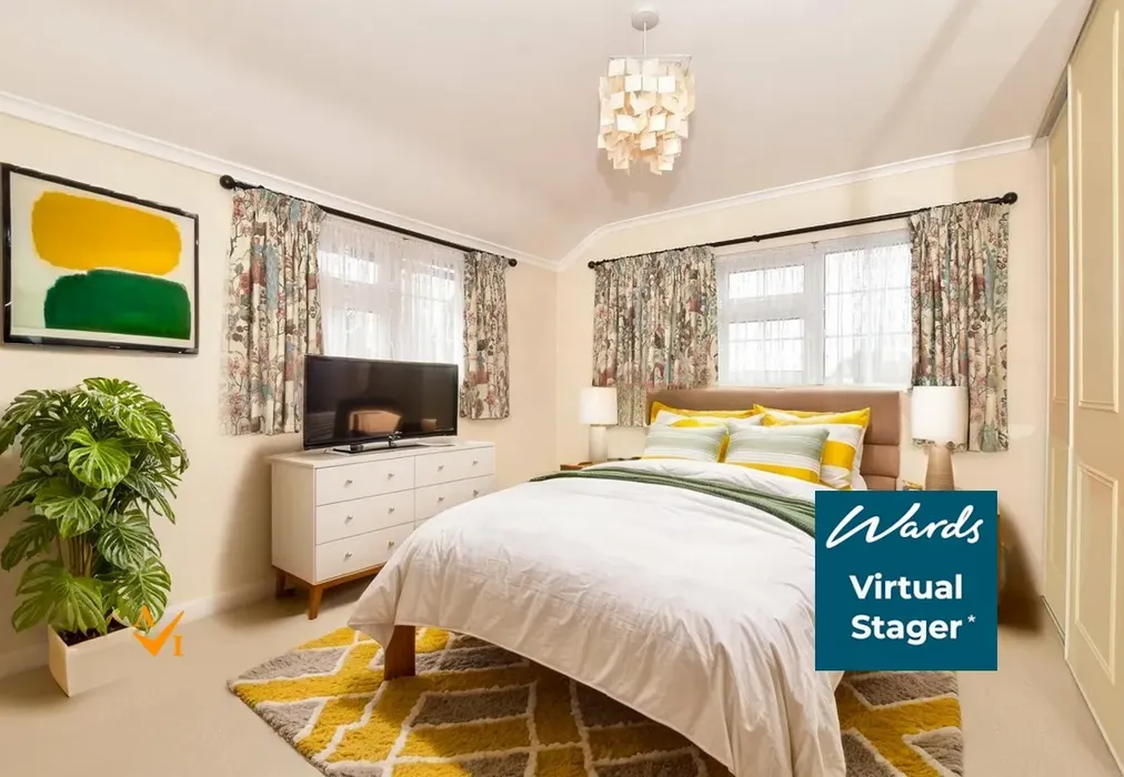 Bedroom 1 (Contemporary style) - Swan Lane, Sellindge, Ashford, Kent - Wards of Kent