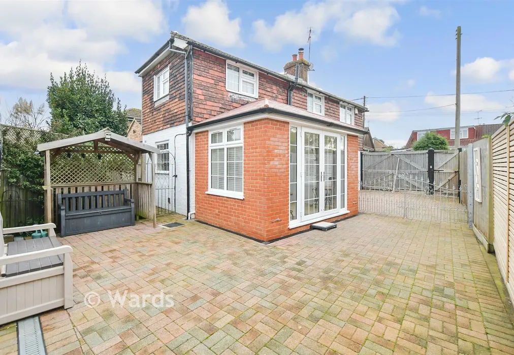 Rear Elevation - Swan Lane, Sellindge, Ashford, Kent - Wards of Kent