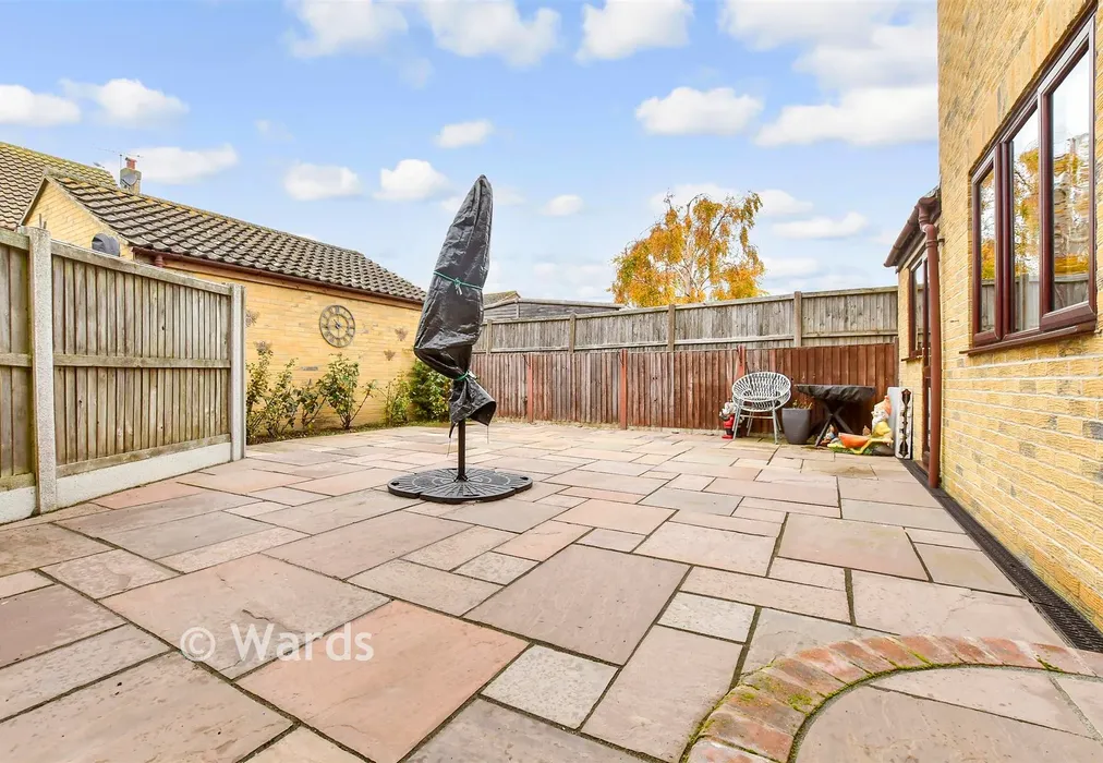 Rear Garden - St. Crispin's Road, Westgate-On-Sea, Kent - Wards of Kent