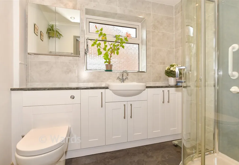 Shower Room - Ashmead Close, Lordswood, Chatham, Kent - Wards of Kent