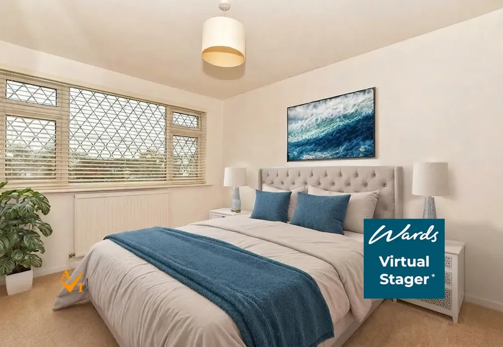 Bedroom 1 (Contemporary style) - Knaves Acre, Headcorn, Ashford, Kent - Wards of Kent