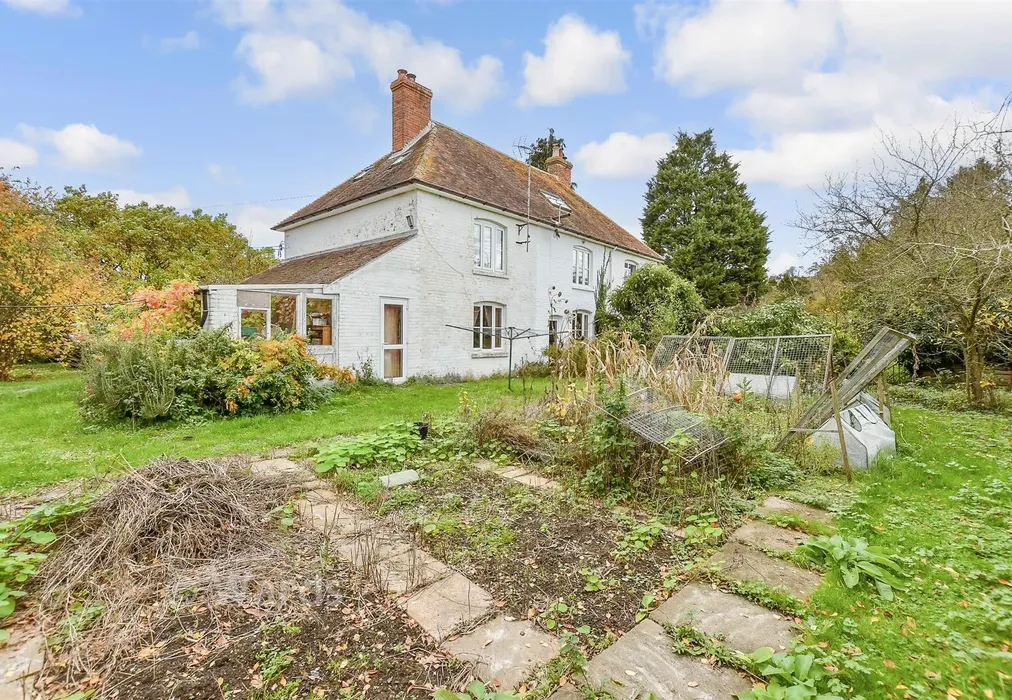 Rear Elevation - Perry Court Cottage, Garlinge Green, Canterbury, Kent - Wards of Kent