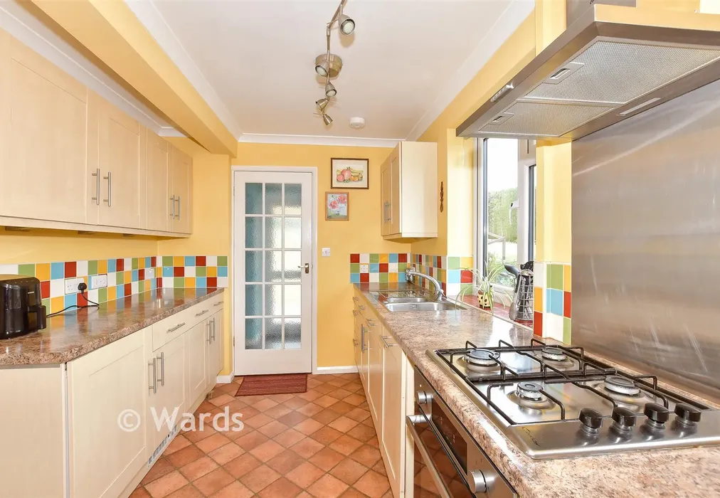 Kitchen - Vicarage Hill, Petham, Canterbury, Kent - Wards of Kent