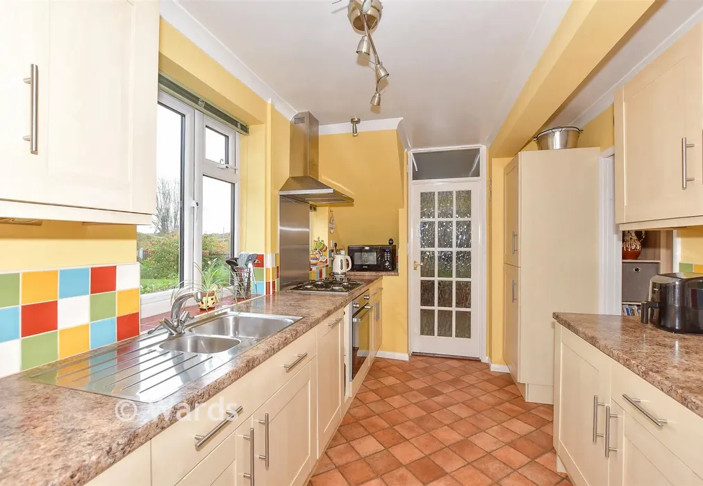 Kitchen - Vicarage Hill, Petham, Canterbury, Kent - Wards of Kent
