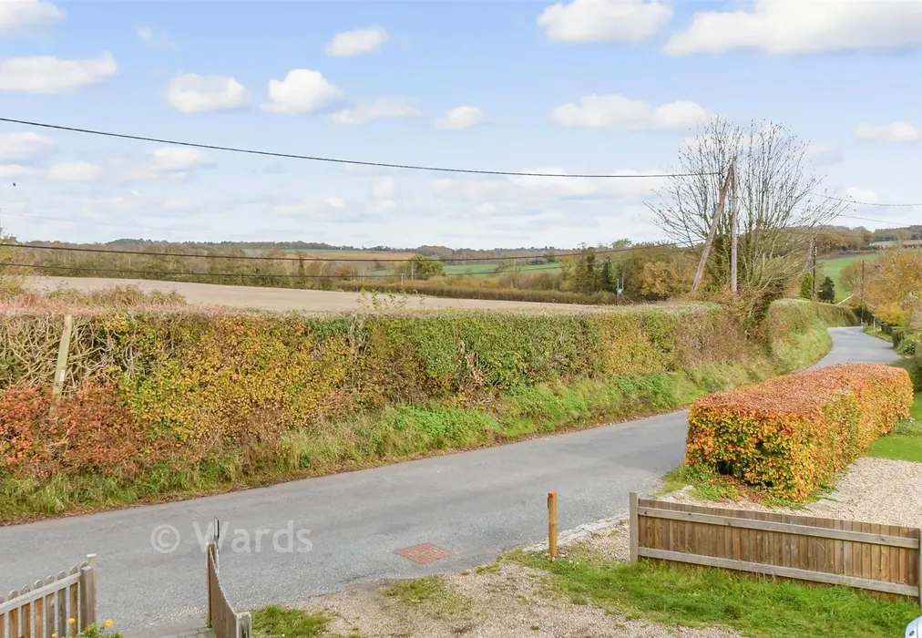 Views To Front - Vicarage Hill, Petham, Canterbury, Kent - Wards of Kent