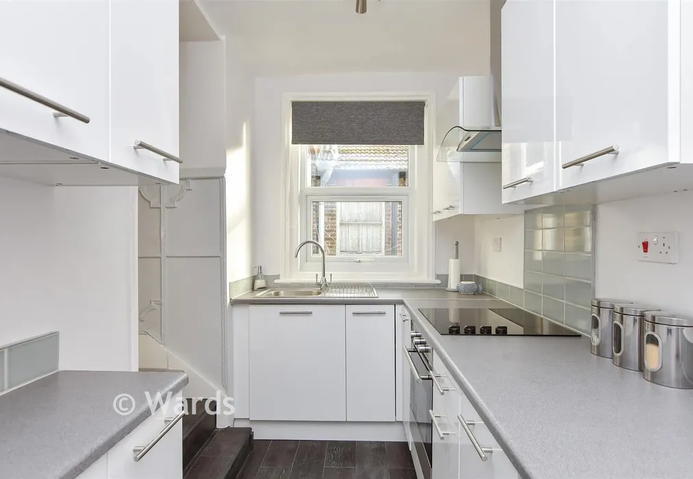 Kitchen - Eastern Esplanade, Cliftonville, Margate, Kent - Wards of Kent