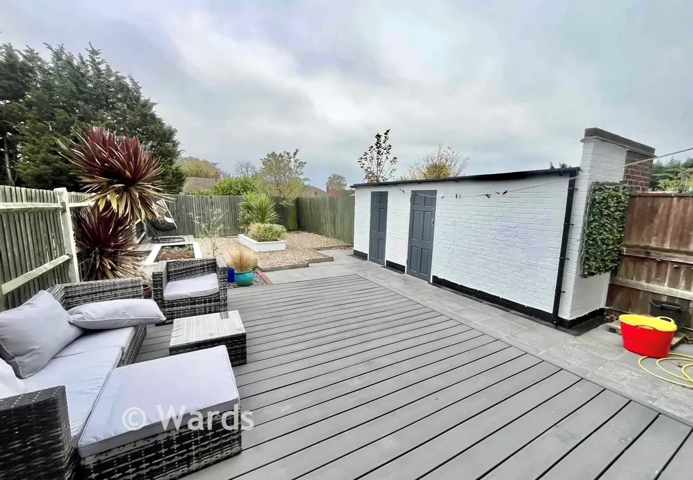 Rear Garden - Queensway, Sheerness, Kent - Wards of Kent