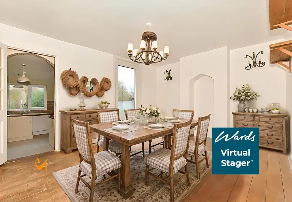 Dining Area (Farmhouse style) - New Road, Eythorne, Dover, Kent - Wards of Kent