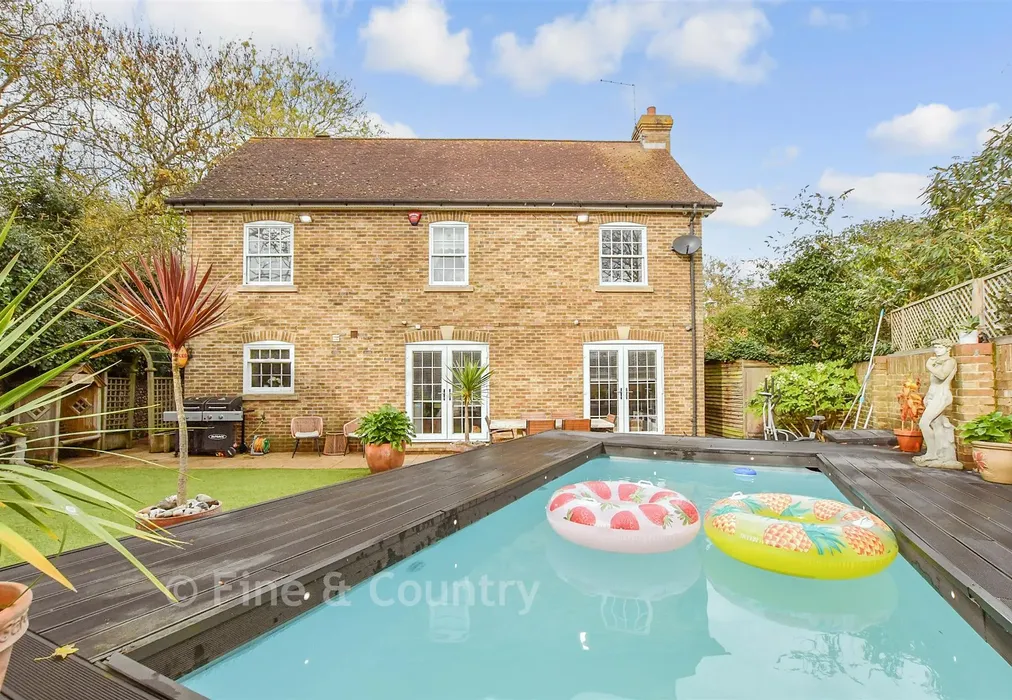 Rear Elevation - The Spinney, Cliftonville, Margate, Kent - Wards of Kent