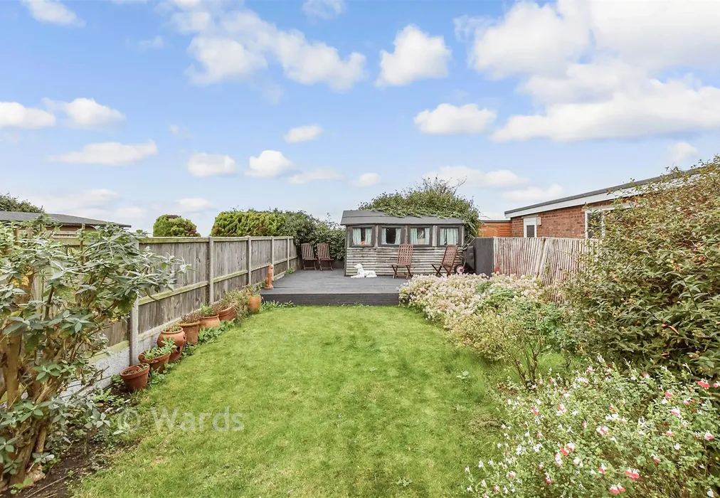Rear Garden - Canterbury Road, Birchington, Kent - Wards of Kent