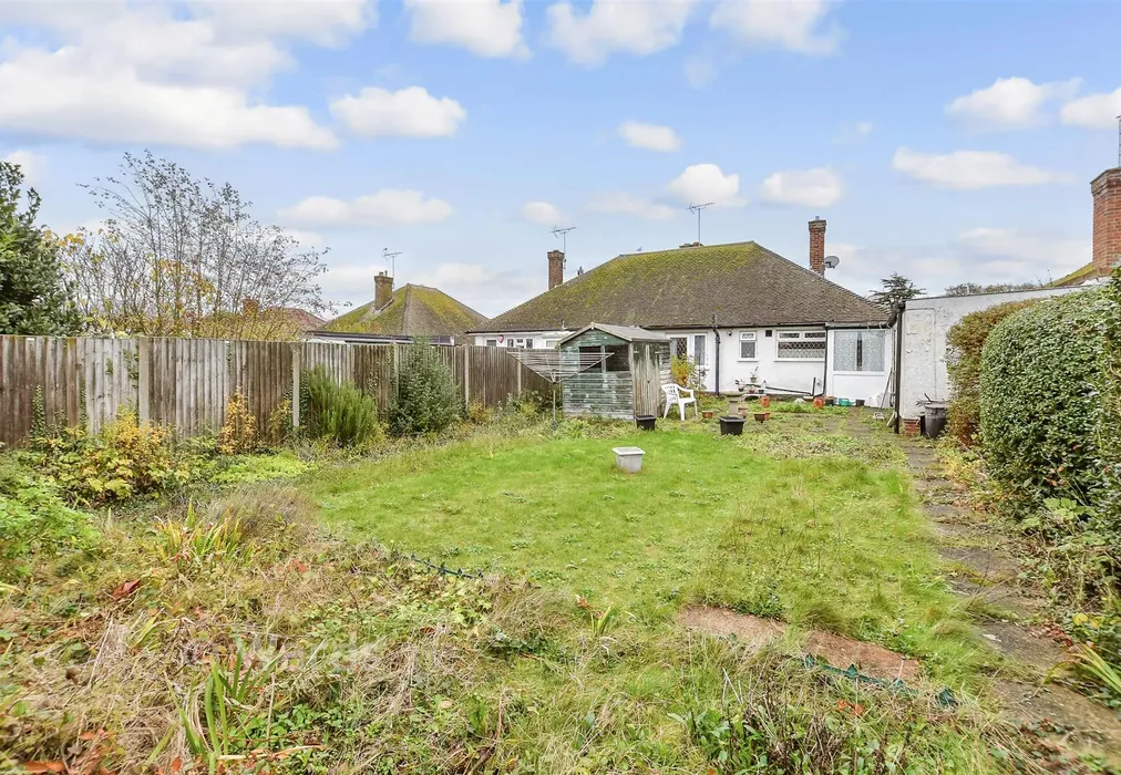 Rear Elevation - Capel Close, Kingsgate, Broadstairs, Kent - Wards of Kent