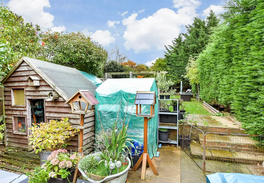 Rear Garden - Graham Avenue, Brighton, East Sussex - Wards of Kent