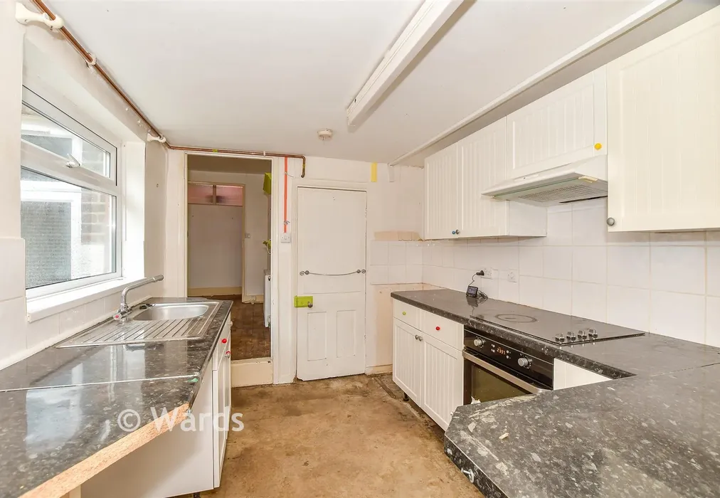 Kitchen - Boscombe Road, Folkestone, Kent - Wards of Kent