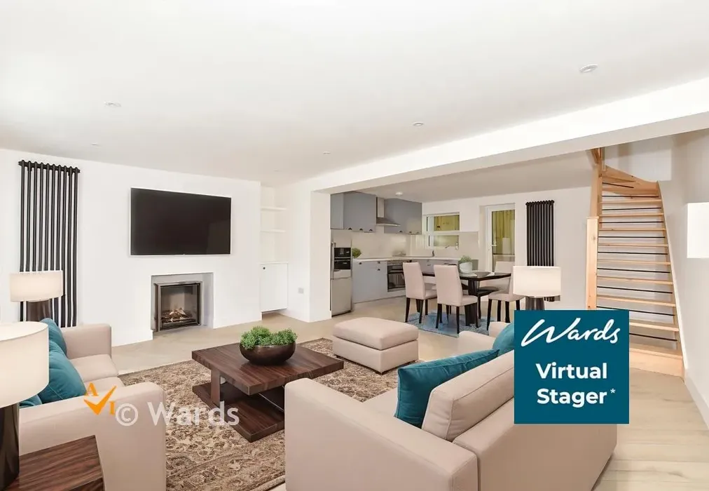 Lounge (Contemporary style) - Albion Place, Hythe, Kent - Wards of Kent