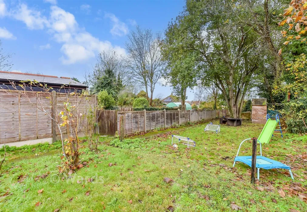 Rear Garden - Loose Road, Maidstone, Kent - Wards of Kent